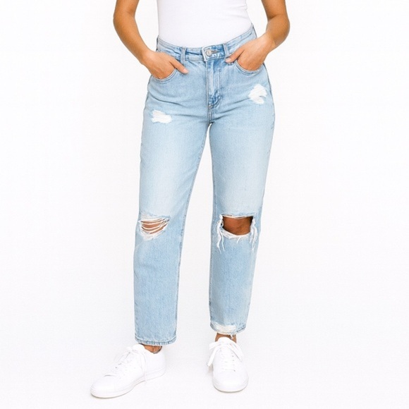 American Eagle Outfitters Denim - American Eagle Outfitters Light Blue Boyfriend Jeans